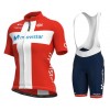 Completo Maglia + Pantaloncino con bretelle 2021 Movistar Team Donna N002